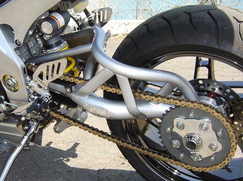 custom motorcycle swingarm